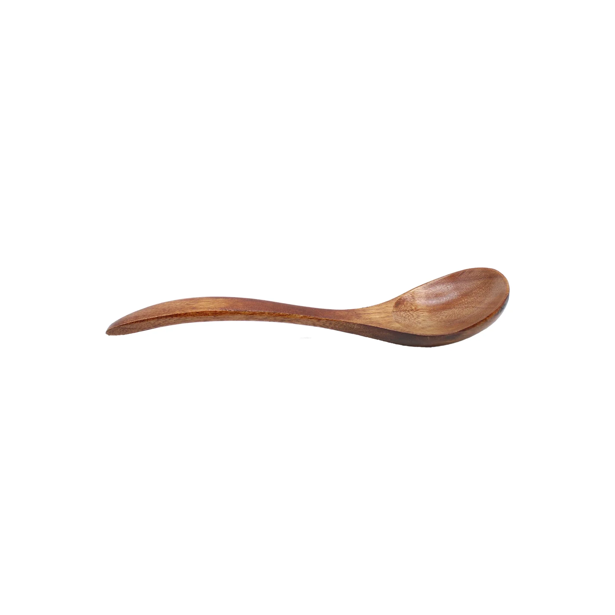 Japanese Wooden Soup Spoon - Image 4