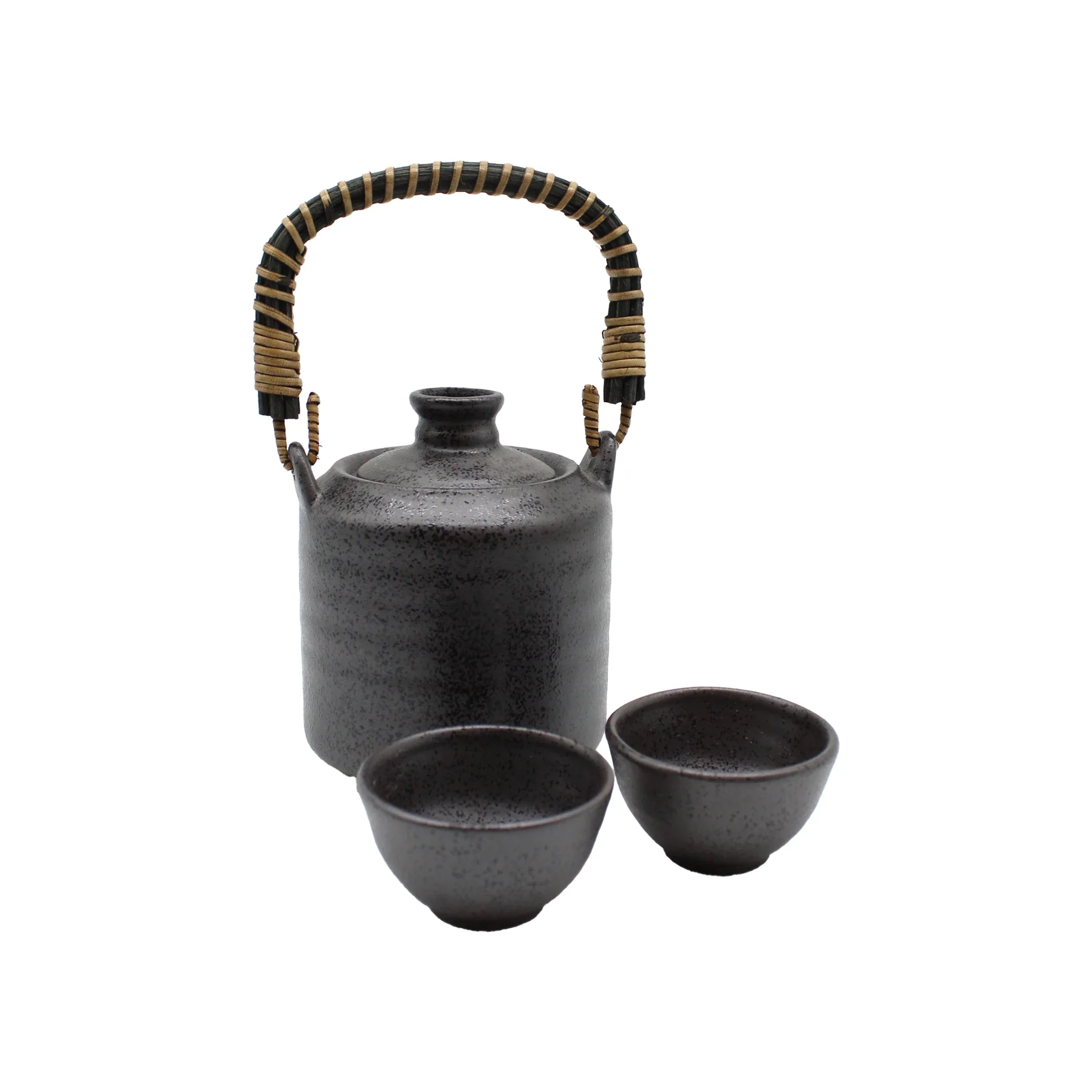 Sake Heating or Chilling Pot With Ibushi Handle - Image 6