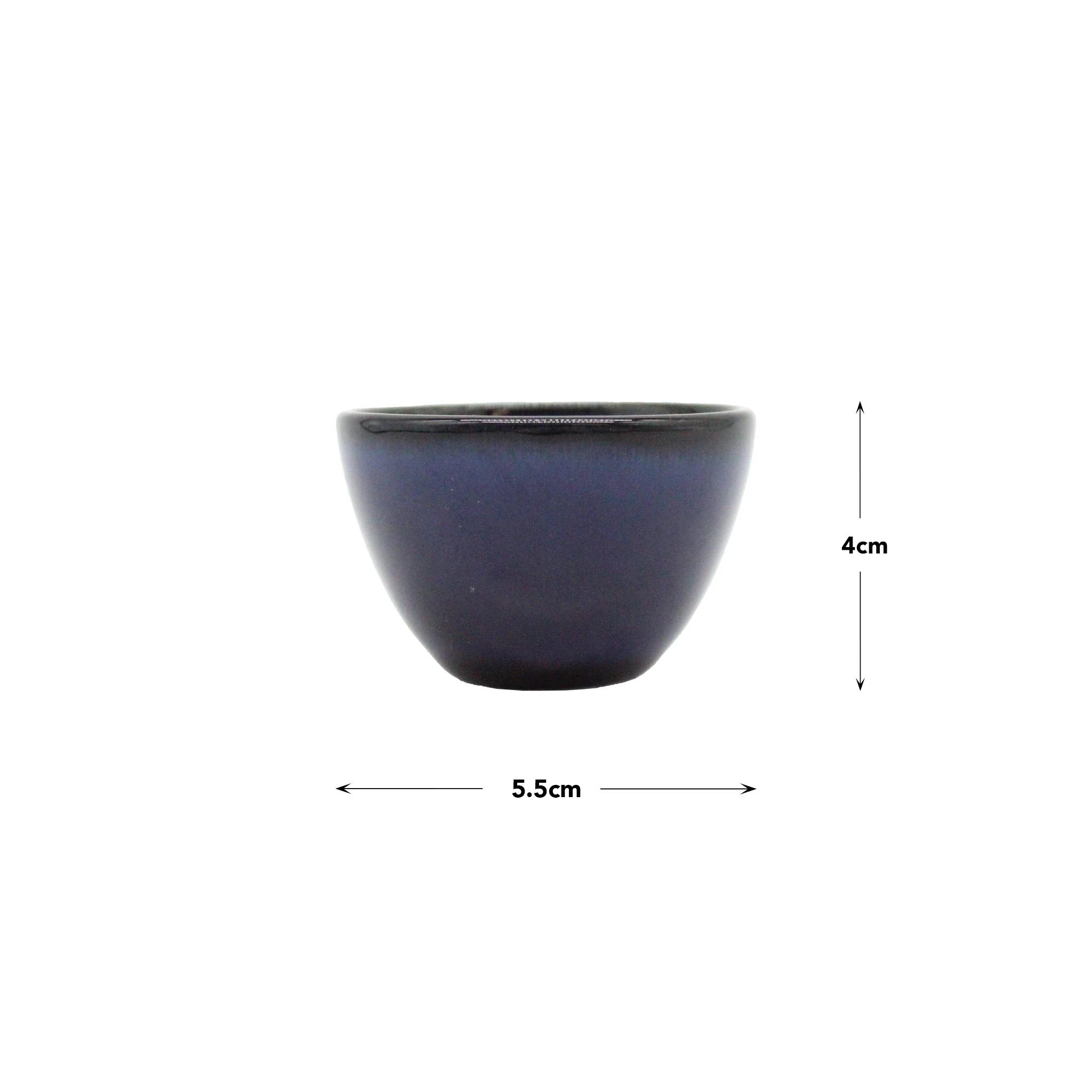 Sake Cup - Sapphire Blue - Image 2